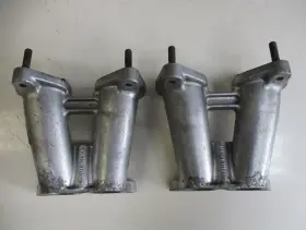 616-108-311-01-k Genuine Porsche 356 / 912 Intake Manifolds For Solex Carburetors