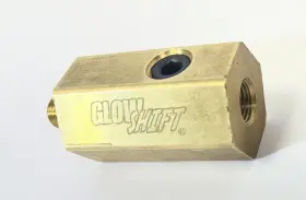 Glowshift Gs-fa Gt86 1/8 Bspt Oil Pressure And Temperature Sensor Thread Adapter For 12-16 Subaru Brz