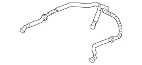 12681076 Gm Genuine Positive Crankcase Ventilation Foul Air Tube