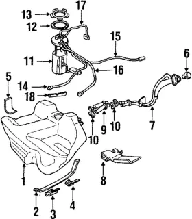 25175005 Gm Genuine Fuel Pump Strainer