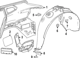 42888718 Gm Genuine Housing
