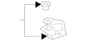84131759 Gm Genuine F Bracket