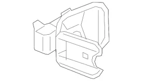 84745947 Gm Genuine Fuel Tank Filler Pipe Housing