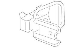 Gm 84749793 Genuine Fuel Tank Filler Pipe Housing