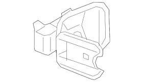 84749793 Gm Genuine Fuel Tank Filler Pipe Housing