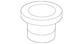 84760865 Gm Genuine Air Cleaner Assembly Insulator