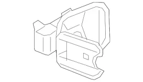 84767895 Gm Genuine Fuel Tank Filler Pipe Housing