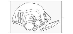 95273960 Gm Genuine Air Cleaner Housing Cover