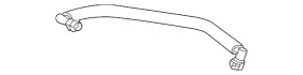 12653645 Gm Genuine Parts Positive Crankcase Ventilation Pcv Tube
