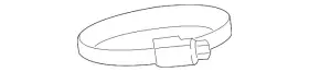 13292018 Gm Genuine Parts Air Outlet Tube Clamp
