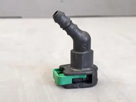 Gm213m Gm New Ford Fuel Gas Petrol Line Hose 45 Degrees Nylon Quick Connect Green Clip