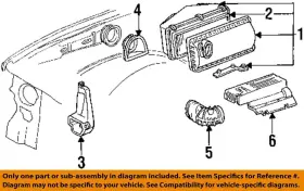 25170522 Gm Oem Air Cleaner Intake-extension