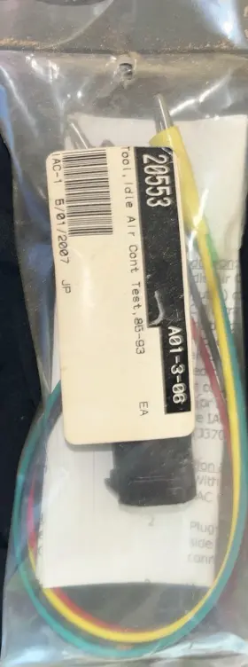 Iac-1 Gmp Parts Company 20553 Idle Air Control Motor Test Jumper Tool Model -85-93 Corvettes