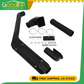 Go163102t01 Goodtrip-autoparts Black Fits 1984-2001 Jeep Cherokee Liberty Xj Snorkel Kits Left Intake Front