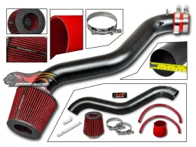 Rsi-hd-rl-321bk Gsp Racing Matte Black Air Induction Intake Filter For 94-97 Accord 2.2l 2dr 4dr L4