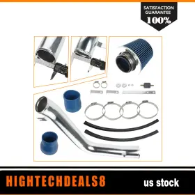 High107270g01 Hightechdeals8 3 Inch Fits 03-07 Honda Accord 04-08 Acura Tl Cold Air Intake Kit &filter