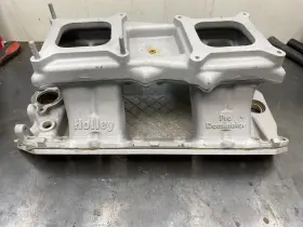 701r-32 Holley Pro Dominator Dual Quad Aluminum Tunnel Ram Intake Bbc