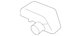 17227-5pa-a00 Honda Genuine Engine Air Intake Hose Adapter