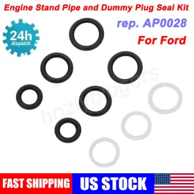 Ap0028 Hozlyblogors For 2003-10 Ford F&e Series Diesel Stand Pipe And Front Port Plug Seal Kit