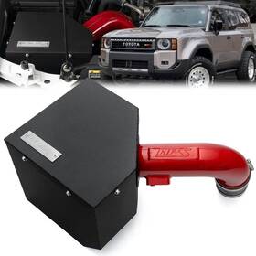 Hps Performance 827-786r Red Shortram Air Intake Heat Shield Kit For 24 Toyota Land Cruiser 2.4t