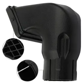 Hq161944a01 Hqas-accessories Inlet Head 3 Inch Snorkel Fit Off Road Mudding Universal Car Replacement Black