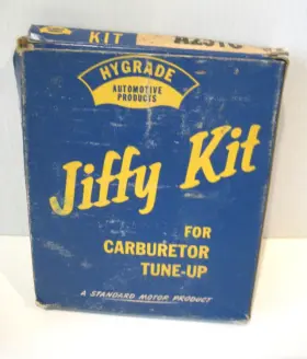 A251c Hygrade Jiffy Kit Vintage Carburetor Tune-up Box With Contents