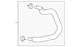 26720-2gta0 Hyundai Genuine Vent Hose