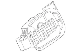 81596-p0000 Hyundai Genuine Fuel Pocket