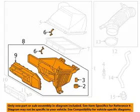 281a2ib000 Hyundai Oem 22-24 Elantra N Enginetransaxle Air Intake-lower Housing