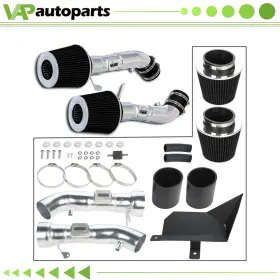 Ic10735on264il Ignitionco 3.5 Inch Cold Air Intake Kit For Nissan 370z 2009-2016 3.7l V6 Gas Dohc