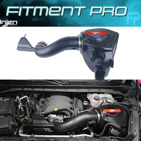 Evo7104c Injen Technology Cold Air Intake For 2019-2023 Silverado Sierra 1500 5.3l 6.2l V8