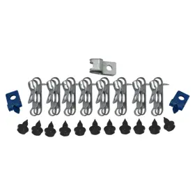 Acf302 Inline Tube 73-77 Cutlass Lemans Century A Body Fuel Line Clips Clamp Bracket Set