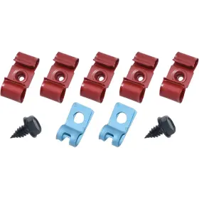 Ccf201 Inline Tube 1967-68 Chevrolet Camaro/pontiac Firebird Fuel Line Clip Set 9 Pieces