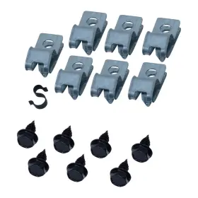 Ccf203 Inline Tube 69 F-body Camaro Z28 Rs Ss Fuel Line Clip Clamp Bracket Set Kit With Return Nos