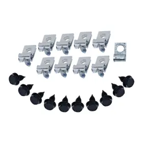 Ccf207 Inline Tube Fuel Line Clip Kit Clamp Bracket 3/8 No Return 1972-77 Chevrolet Camaro Z28 20pc