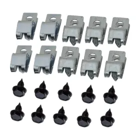 Ccf211 Inline Tube Fuel Line Clip Clamp Bracket Kit Return 1970-71 Pontiac Firebird 20pc