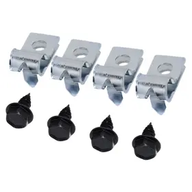 Ccf218 Inline Tube 69 Trans Am Firebird Fuel Tubing Clip Clamp Bracket Set Kit No Return Line 218