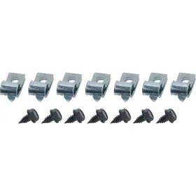 Cnf304 Inline Tube 1969-74 Chevrolet Nova Fuel Line Clip Set 3/8 Inch Without Return 14 Pieces