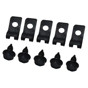 Ctf307 Inline Tube 71-72 Chevy 2wd Truck Fuel Return Line Clips Clamp Bracket Kit Set