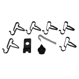 Dbf303 Inline Tube 66-70 Dodge Plymouth B Body 5/16 Fuel Line Clip Clamp Bracket Set Kit Nos
