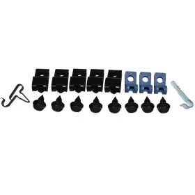 Dbf306 Inline Tube 71-74 Dodge Plymouth B Body 5/16 Fuel Line Return Clip Clamp Bracket Set