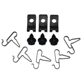 Def301 Inline Tube 70 Dodge Plymouth E Body 5/16 Fuel Line Clip Clamp Bracket Set Kit Nos R