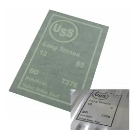 Gts7001 Inline Tube 1970 Uss United States Steel Gas Fuel Tank Stencil Logo Paint Mask Sticker Oem