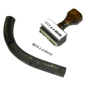 Inl10140 Inline Tube 68-69-70-71-72 442 W-30 1/4 Inch 5/16 3/8 Gas Hose Stamp
