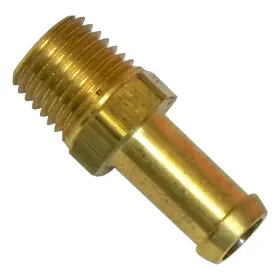 Inl10793 Inline Tube 66 Pontiac Gto Engine Fuel Pump Carburetor Line Brass Fitting Straight 3/8