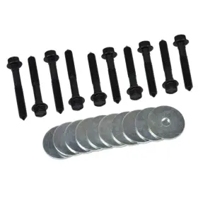 Inl13468 Inline Tube 64-67 Chevelle Elcamino Frame Body Mount Hardware 10 Bolts Washers Kit Bolt Set