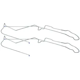 Inl30057 Inline Tube 1970-71 Plymouth Cuda Main And Return Fuel Line Lines Mopar E-body Oem Steel