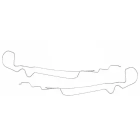 Inl30226 Inline Tube 69 Camaro Main Fuel Line And Return Lines 2 Pc Set Stainless