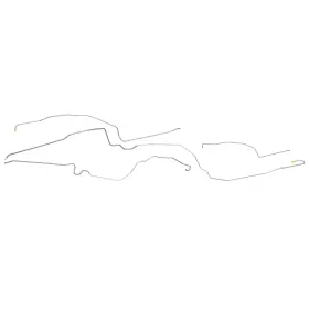 Inl30251 Inline Tube 80-81 Camaro Main And Return Fuel Line Gas Tank To Pump 4pc