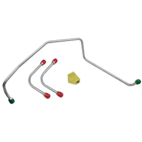 Inl30393 Inline Tube 1969-72 Chevrolet Camaro 396 Bb Holley Dual Feed 4pc Fuel Pump To Carb Line Oe